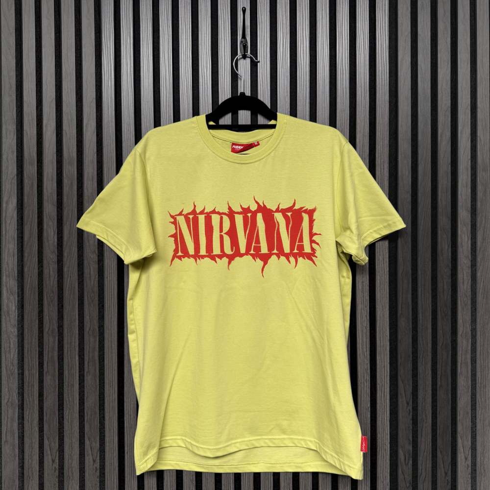 Nirvana - Unplugged In Utero Angel Unisex Tshirt - Groen